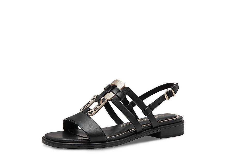 MARCO TOZZI Marco Tozzi Damen Sandalette 2-28106-44-005 BLACK/LEO Sandale günstig online kaufen