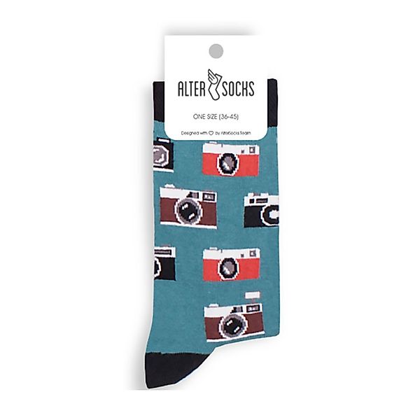 AlterSocks Freizeitsocken Lustige Socken Wasser Socken günstig online kaufen