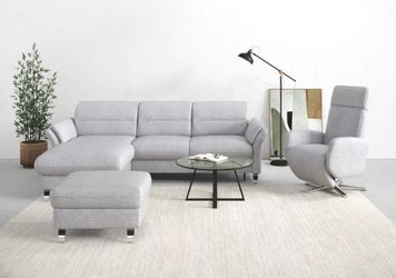 sit&more Ecksofa Grenoble L-Form mit Federkern, günstig online kaufen