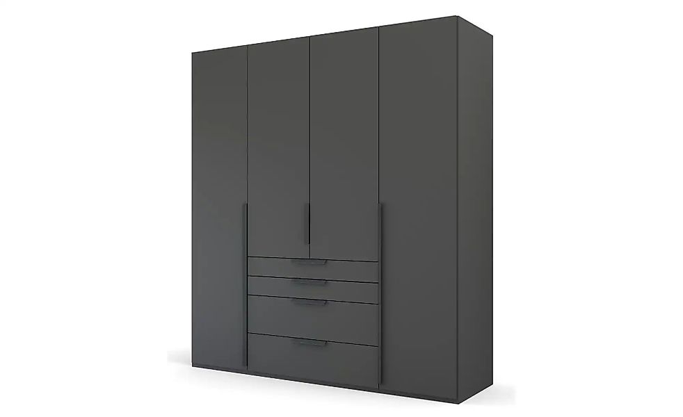 Drehtürenschrank  Port Talbot ¦ schwarz ¦ Maße (cm): B: 201 H: 223 Schränke günstig online kaufen