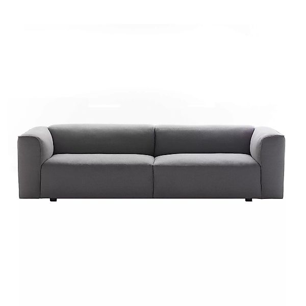 MDF Italia - Mate 2012 3S Sofa 3-Sitzer - hellgrau/Stoff Perth R395 30/BxHx günstig online kaufen