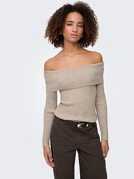 ONLY Strickpullover ONLKATIA LIFE LS OFF SHOULDER KNT NOOS Viskosemischung, günstig online kaufen