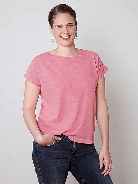 Lore Upcycling Damen Tshirt Ringel günstig online kaufen