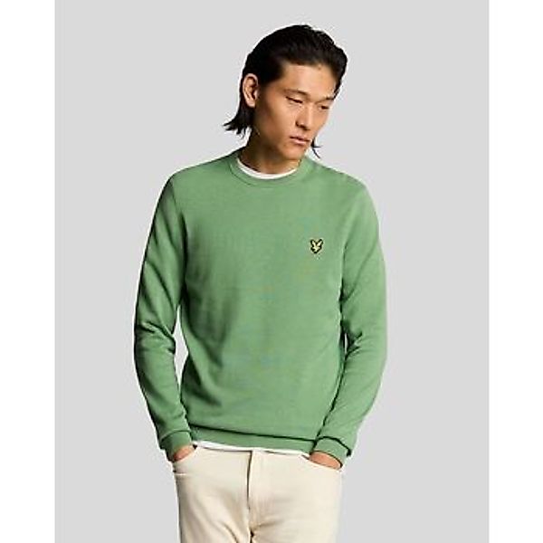 Lyle & Scott  Pullover KN2136V COTTON CREW-X576 SMOKE GREEN günstig online kaufen