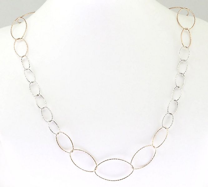 Der Kettenmacher Silberkette Fantasie 925 Silber NETT-80BCR Damen Halskette günstig online kaufen