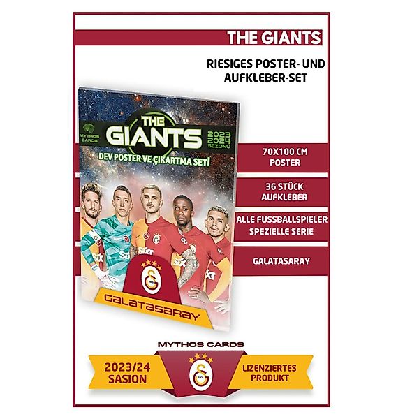 Jungengel Poster Galatasaray XL The Giants günstig online kaufen