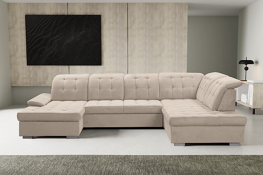 WERK2 Wohnlandschaft Kordula-New U-Form, Sofa in günstig online kaufen