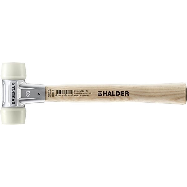 Halder Baseplex Schonhammer Ø 40 mm Nylon mit Zindruckgussgehäuse günstig online kaufen