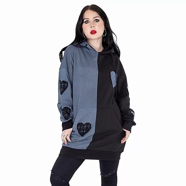 Vixxsin Hoodie Lexia Hoodie Herzen Punk Gothic Goth Pullover günstig online kaufen