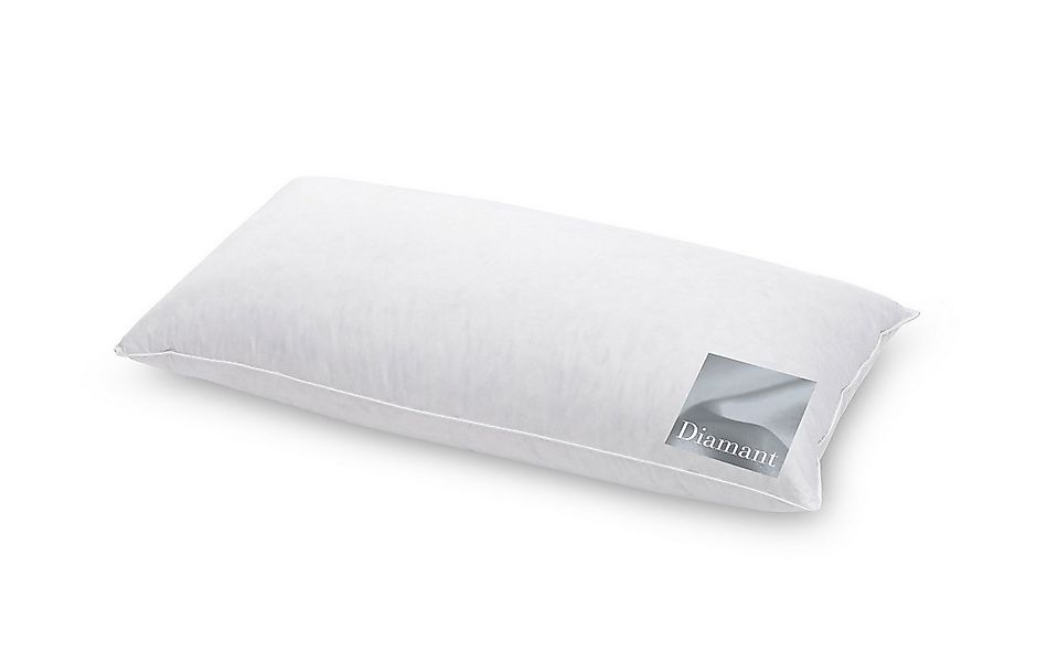 HANSKRUCHEN Daunenkissen DIAMANT, Füllung: 50% Daunen, 50% Federn, Bezug: 1 günstig online kaufen