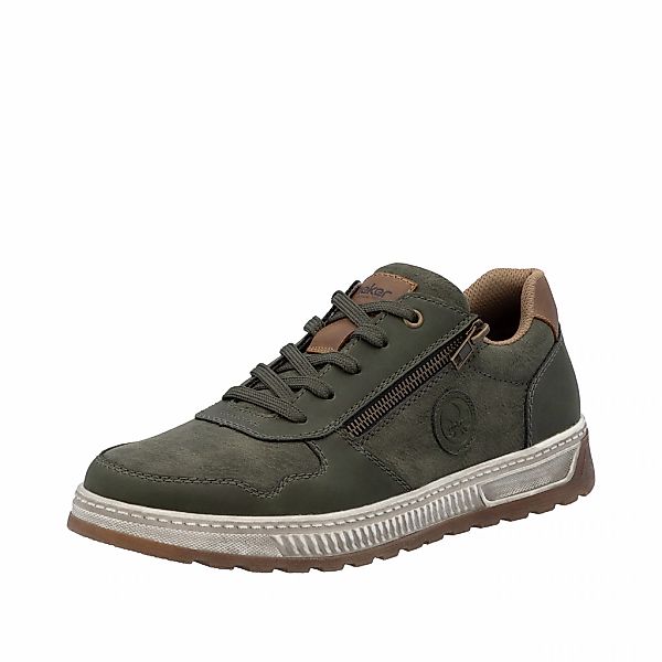 Rieker Sneaker, Freizeitschuh, Halbschuh, Schnürschuh mit Kontrastbesatz günstig online kaufen