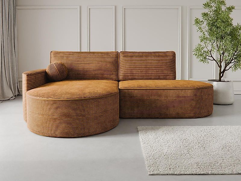 Compleo Ecksofa L MORENO, Designer Couch günstig online kaufen