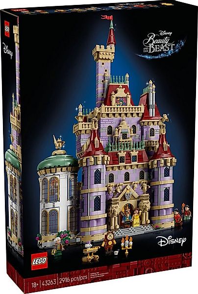 LEGO® Disney 43263 Das Schloss aus „Die Schöne und das Biest“ Konstruktions günstig online kaufen