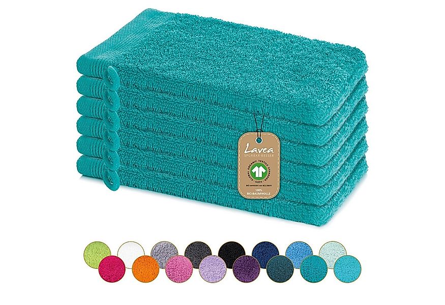 Lavea Waschhandschuh Bali Waschlappen 16x22 cm, Waschhandschuhe, kleine Han günstig online kaufen