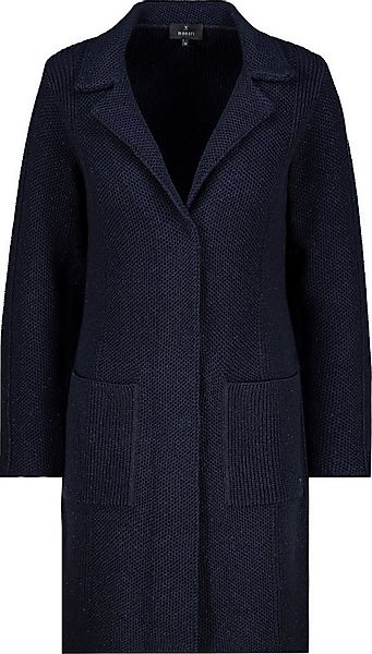 Monari Parka Strickmantel Eleganter Reverskragen und funkelndem Lurex günstig online kaufen