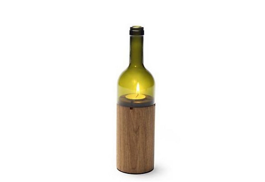 side by side Teelichthalter Windlicht Weinlicht grün 40058G günstig online kaufen