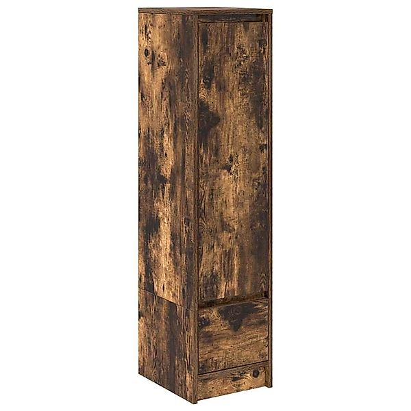 vidaXL Highboard Highboard Räuchereiche 29,5x34x119,5 cm günstig online kaufen