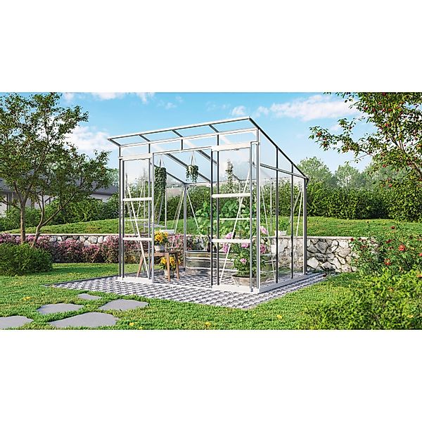 Vitavia Gewächshaus Playa 5900 Alu 5,9 m² inkl. Fundament günstig online kaufen