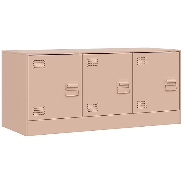 vidaXL TV-Schrank TV-Schrank Rosa 99x39x44 cm Stahl (1-St) günstig online kaufen