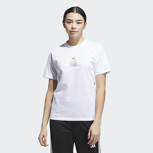adidas Sportswear T-Shirt "W CO CUPCK T" mit Cupcake Motiv, aus weicher, le günstig online kaufen