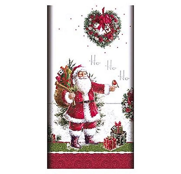 PAPSTAR Tischdecke 1 Tischdecke Airlaid HoHoHo 1,8x1,2m - mehrfarbig (1-tlg günstig online kaufen