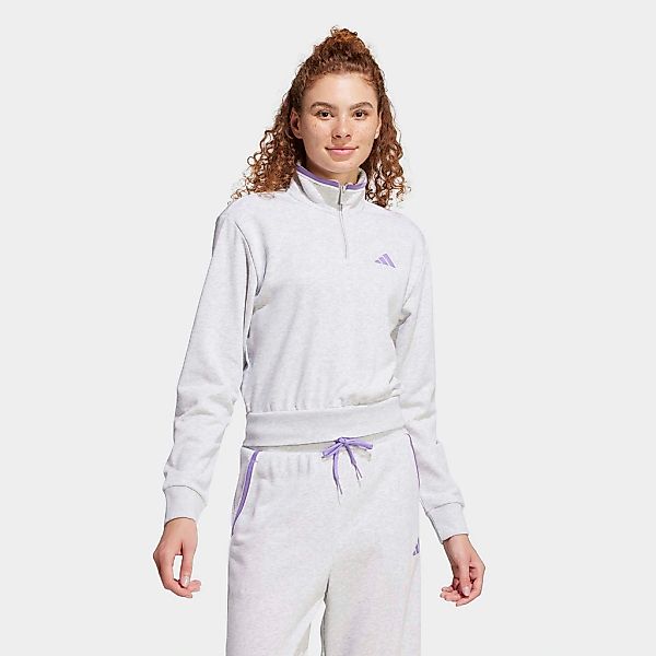 adidas Sportswear Sweatshirt "ESSENTIALS COLOR POP FRENCH TERRY CROP QUARTE günstig online kaufen