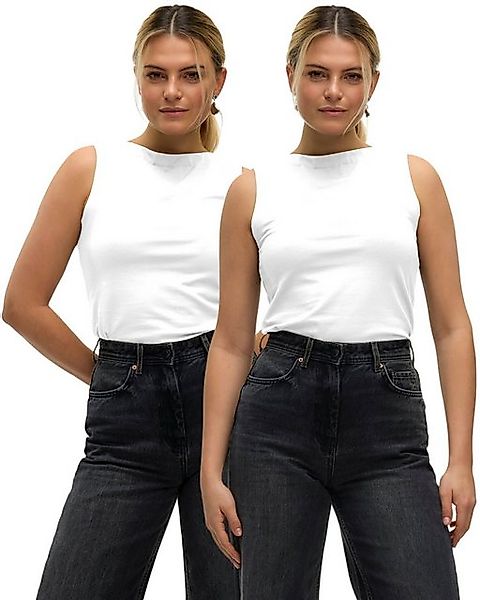 Vero Moda Tanktop Basic Top im Doppelpack günstig online kaufen