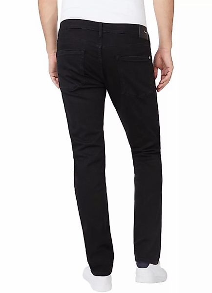 Pepe Jeans Herren Jeans Stanley - Tapered Fit - Schwarz - Clean Black günstig online kaufen