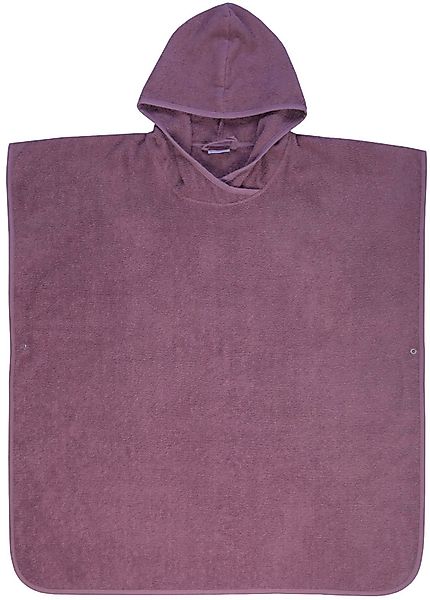 Wörner Badeponcho Badeponcho Uni, Baumwolle, Kapuze, günstig online kaufen