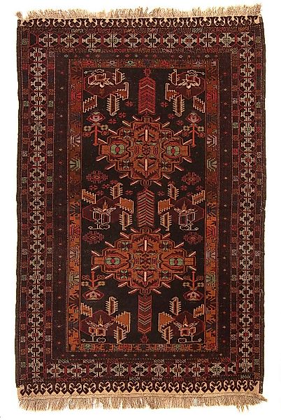 morgenland Orientteppich »Afghan - 189 x 127 cm - braun«, rechteckig günstig online kaufen