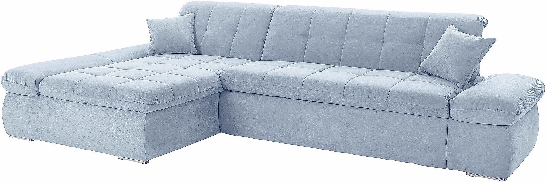 DOMO collection Ecksofa "NMoric XXL, B/T/H: 300/172/80cm, L-Form", wahlweis günstig online kaufen