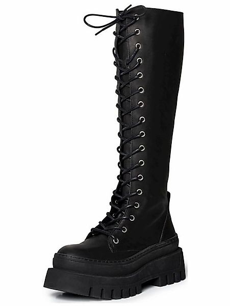 STEVE MADDEN Schnürstiefel "STEVE MADDEN Stiefel Leder" günstig online kaufen