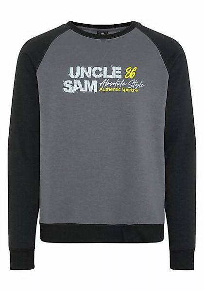 Uncle Sam Sweatshirt im Basic-Stil günstig online kaufen