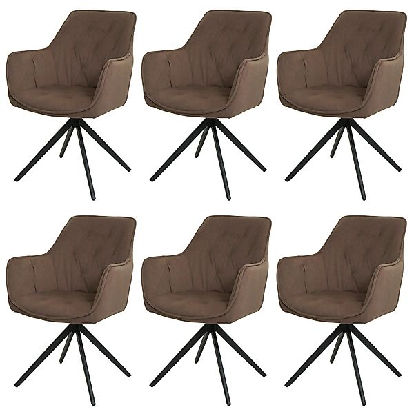 MCW Esszimmerstuhl MCW-L80-6 (6er-Set), Um 180° günstig online kaufen