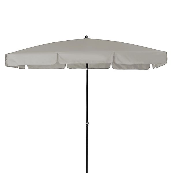 Doppler Balkonschirme Waterproof 118 cmx 218 cm Hellgrau mit Knickfunktion günstig online kaufen