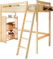 Ticaa Hochbett mit Rollrost in 2 günstig online kaufen