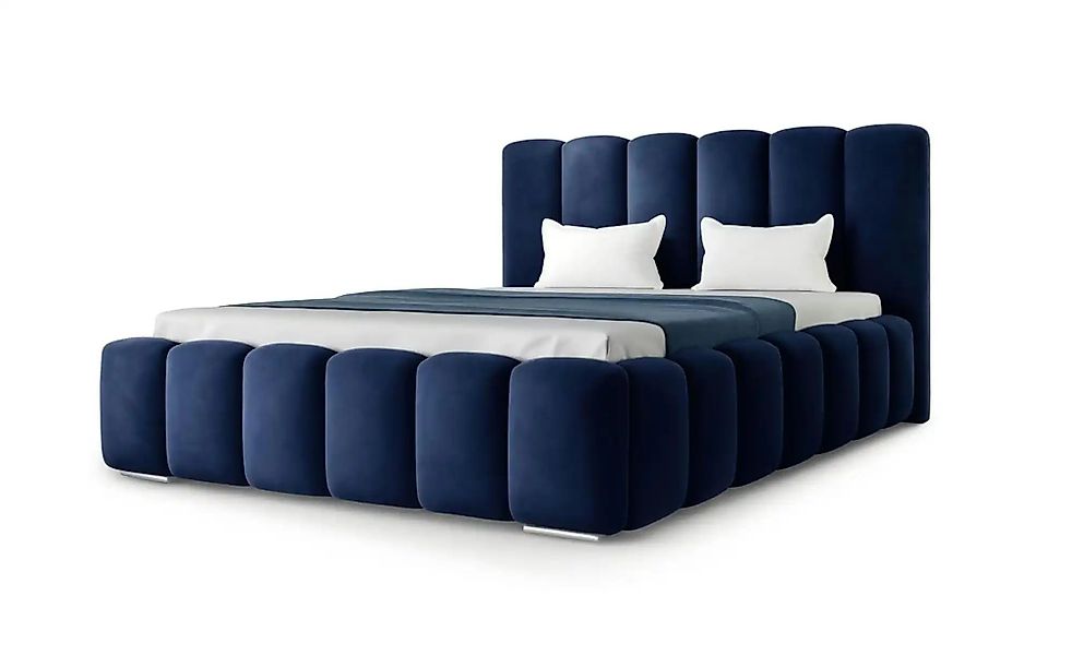 Polsterbett  Baron ¦ blau ¦ Maße (cm): B: 180 H: 112 Betten > Polsterbetten günstig online kaufen