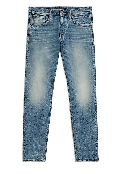 BOSS 5-Pocket-Jeans x BOSS Slim-Fit Jeans aus Stretch-Denim mit Vintage-Was günstig online kaufen