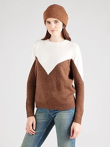 Vero Moda Strickpullover VMPLAZA LS BLOCK PULLOVER GA BOO mit Streifenmuste günstig online kaufen