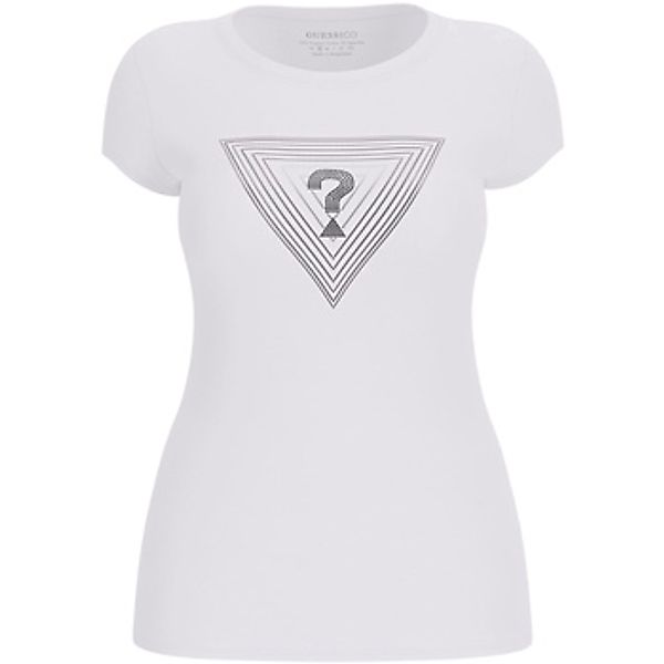 Guess  T-Shirt T-Shirt TRIANGLE OMBRE Kurzarmshirt günstig online kaufen