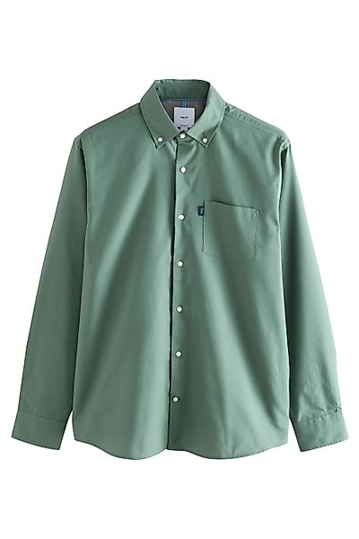 Next Businesshemd Pflegeleichtes Button-Down-Oxford-Hemd (1-tlg) günstig online kaufen