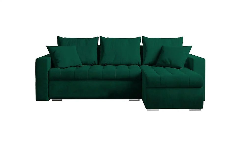 Ecksofa mit Schlaffunktion  Luis ¦ grün ¦ Maße (cm): B: 238 H: 85 Polstermö günstig online kaufen