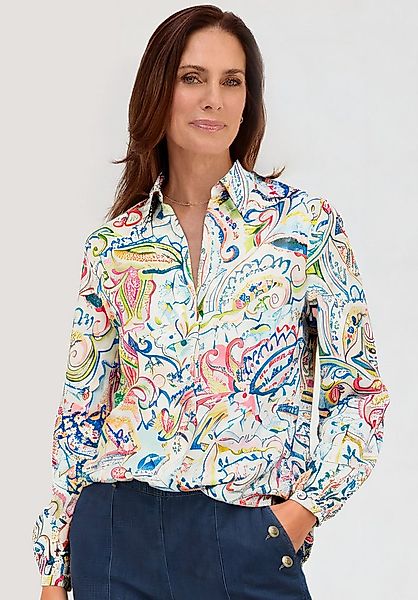 bianca Druckbluse ADINA im stilvollen Paisley-Design in Trendfarben günstig online kaufen