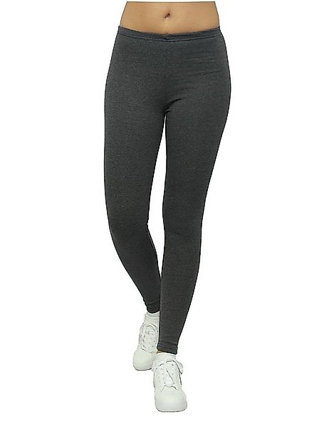 F&K-Mode Thermoleggings Thermo Leggings Hose lang Baumwolle Fleece warm Mit günstig online kaufen