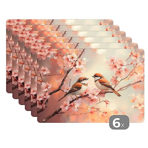MuchoWow Platzset Vögel - Romantisch - günstig online kaufen