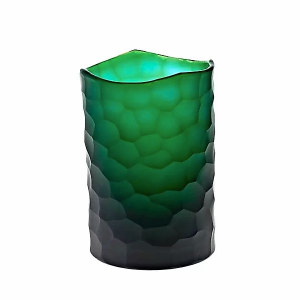 Windlicht Kerzenhalter Blumenvase Dekoration Moonlight Höhe 16,5cm grün Han günstig online kaufen