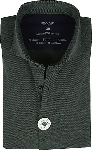 OLYMP Level Five Hemd Sleeve 7 Dunkelgrün - Größe 38 günstig online kaufen