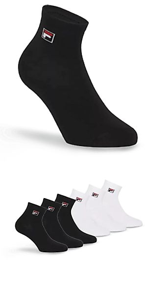 Fila Kurzsocken, (6er Pack), mit Logo-Schriftzug günstig online kaufen