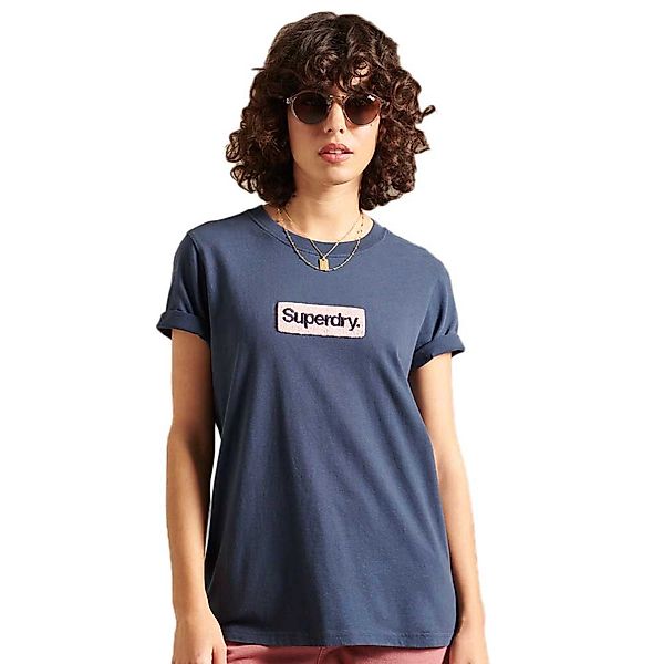 Superdry Core Logo Workwear Kurzärmeliges T-shirt M Ink günstig online kaufen