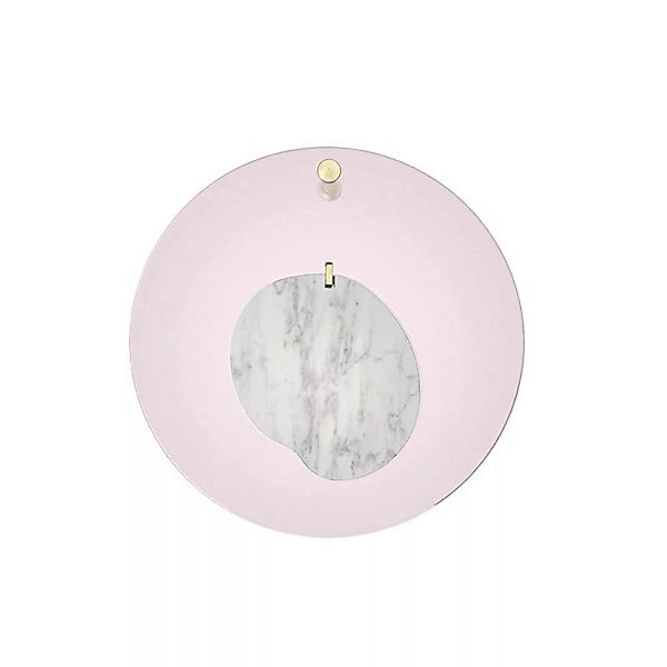 Foscarini Gioia LED-Wandleuchte, Ø 40cm, rosa günstig online kaufen